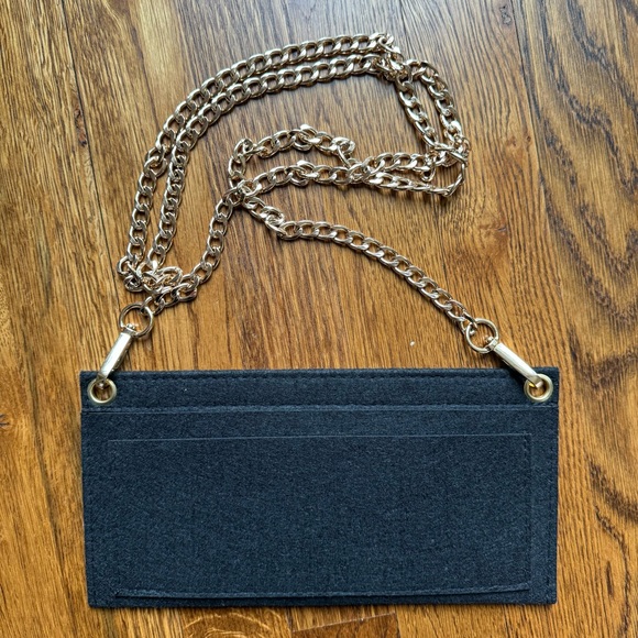 Handbags - Clutch Sized Insert & Chain
